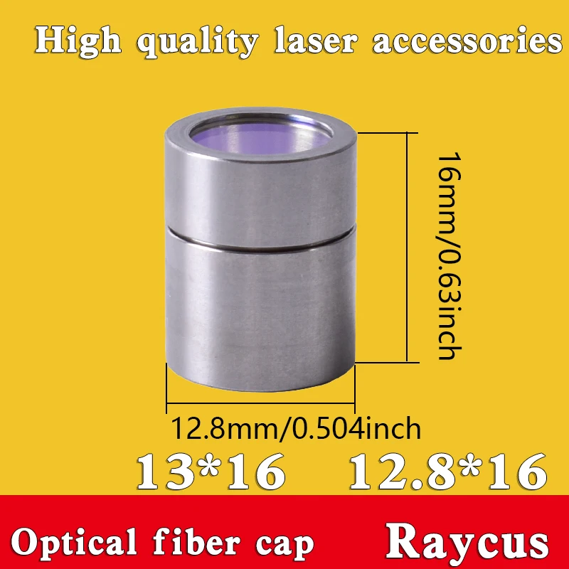 Laserquelle, Schutzfensterlinse, Metall-QBH-Schutzkappe, Laser-Schneidkabel aus Glasfaser für Raycus 12.8*16. – Detail 1