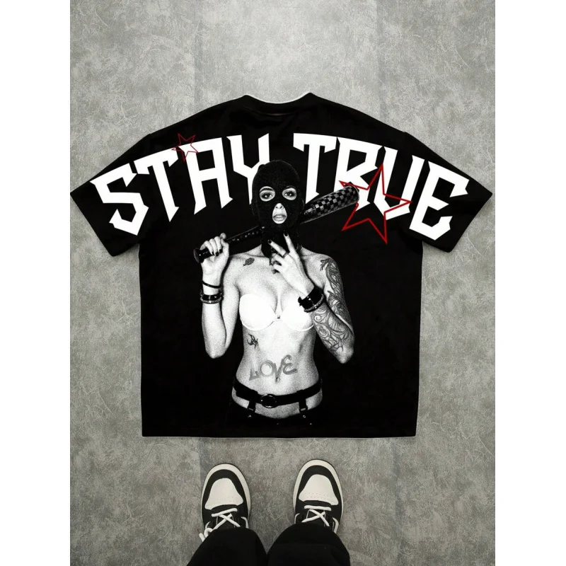 

Y2k Tops & T-shirt New Arrival Goods Men's T Shirts Man Streetwear Clothing Mens Clothes New in Tops & Tees Summer Top Graphic