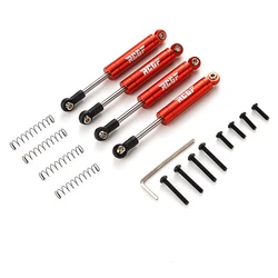 4pcs Front/Rear Built In Spring Shock Absorber Damper for 1/18 Axial UTB18 Capra Trail Buggy RC Upgrade Aluminum Alloy Parts