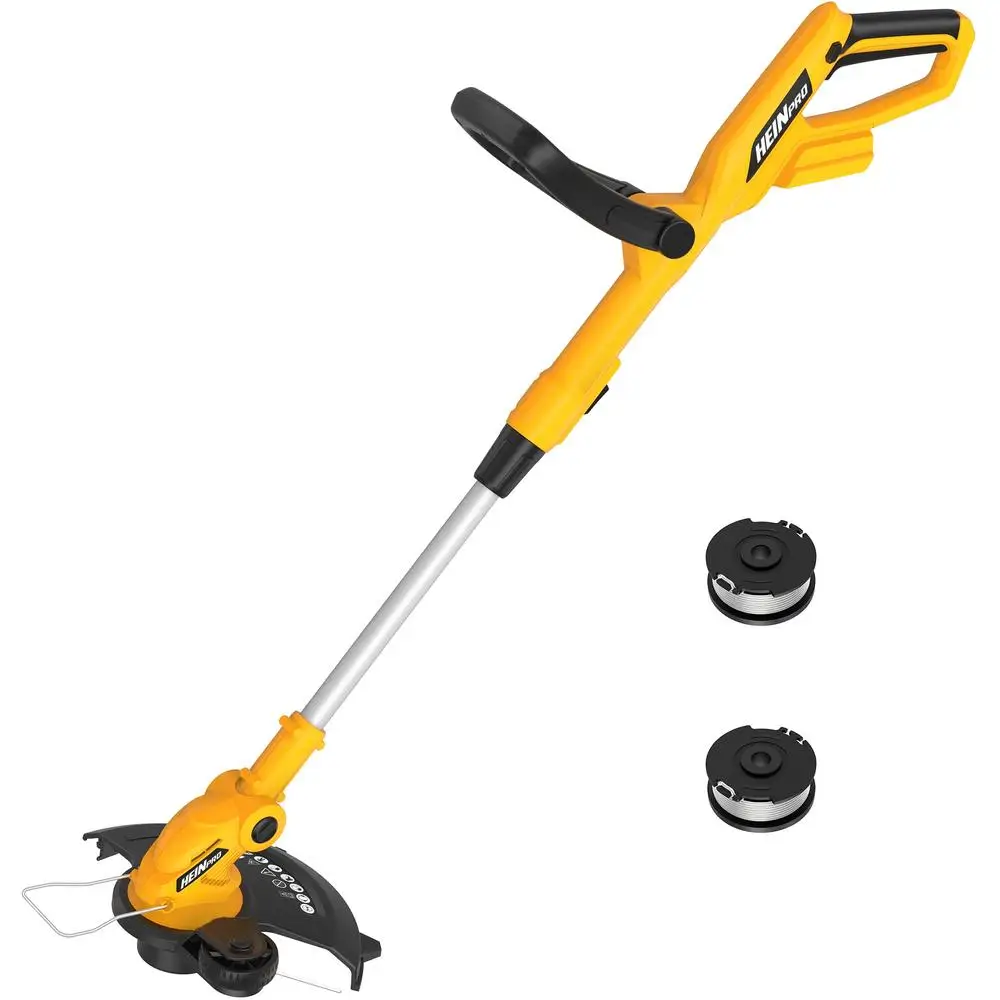 Cordless String Trimmer Edger Compact 3-in-1 Tool Compatible with Dewalt 20V MAX Battery Automatic Line Feed 12