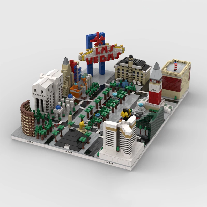 42265PCS Modular World MOC DIY Model Building Blocks – Customizable 104-World Locations