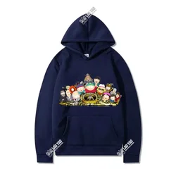 S-southpark Theme Hoodies Pullovers Men's Autumn Clothing Graphic Sweatshirts Hoody Essentials Hoodie New & Hooded Shirt Y2k