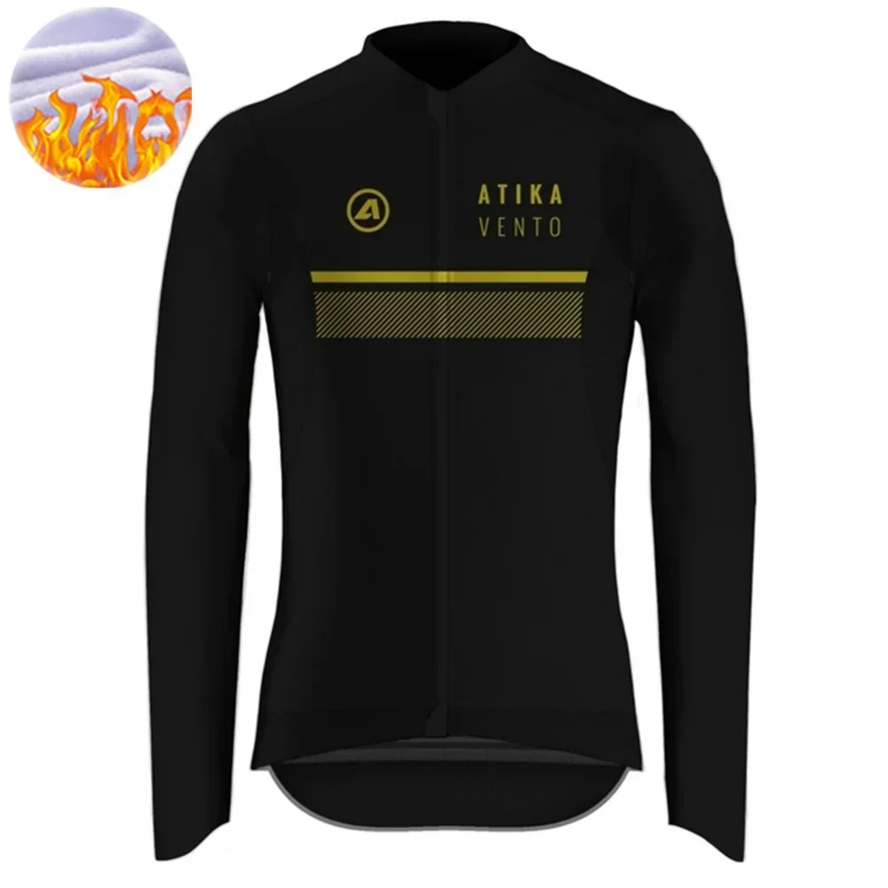 

Велосипедная куртка, зимняя одежда для велоспорта, термофлисовая одежда с длинными рукавами для велоспорта, теплая спортивная одежда Maillot Ciclismo