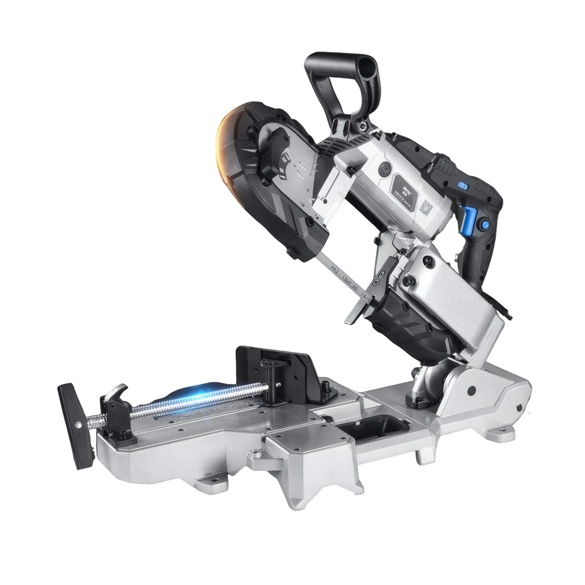 Máquina de serra de fita r2103, máquina horizontal de corte de alumínio de aço inoxidável, alta precisão, 45 graus