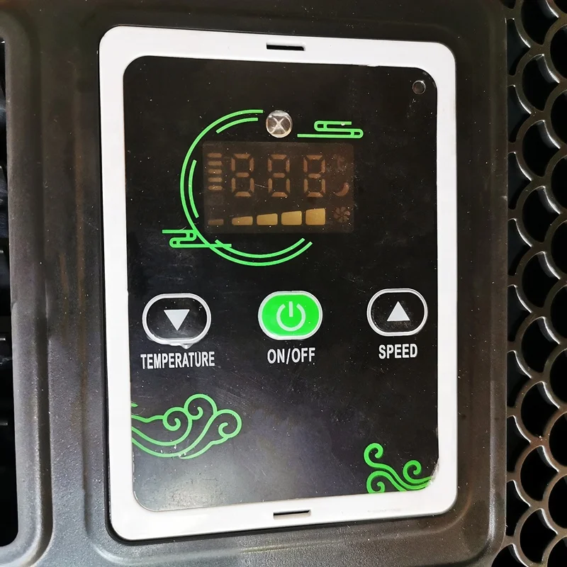 مكيف هواء عالي الجودة 12 فولت 24 فولت يعمل بالبطارية يعمل بالطاقة الشمسية للشاحنة