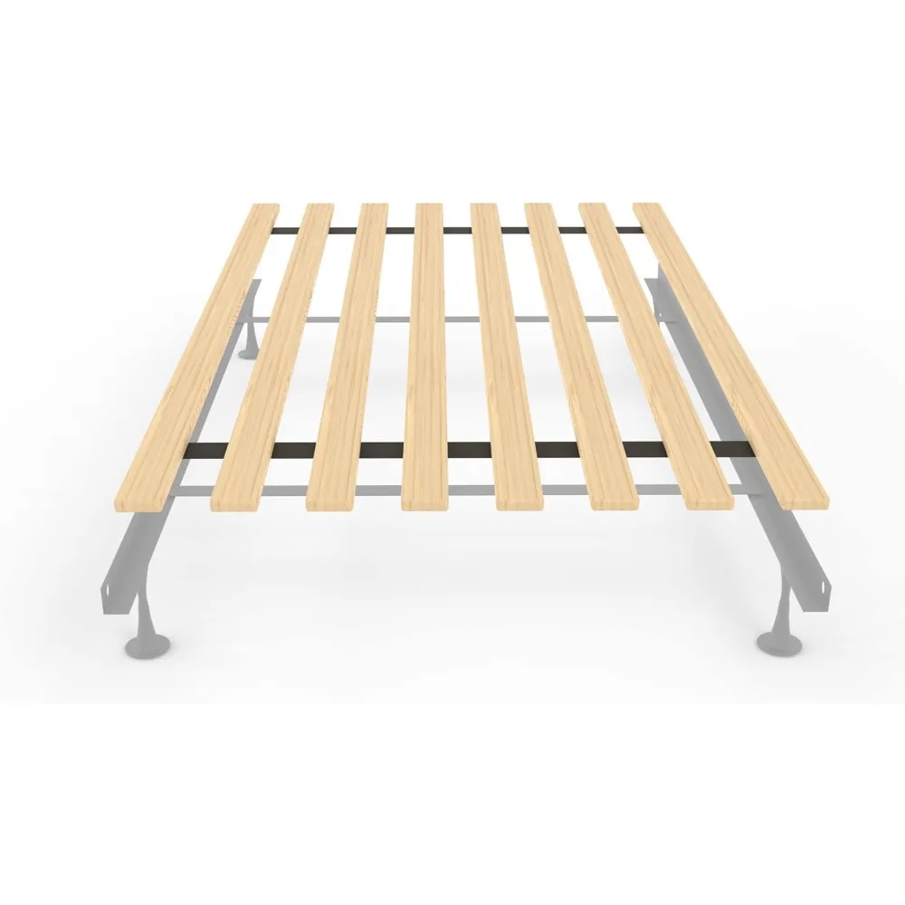

, 0.68-Inch Heavy Duty Vertical Wooden Bunkie Board/Bed Slats, Queen, Beige