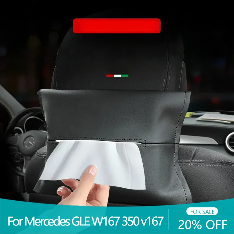 

Аксессуары для критической отделки коробки для салфеток для Mercedes 20-2025 GLE W167 350 v167 купе, чехол, поставки gls x167 450 500e 350d 53 amg