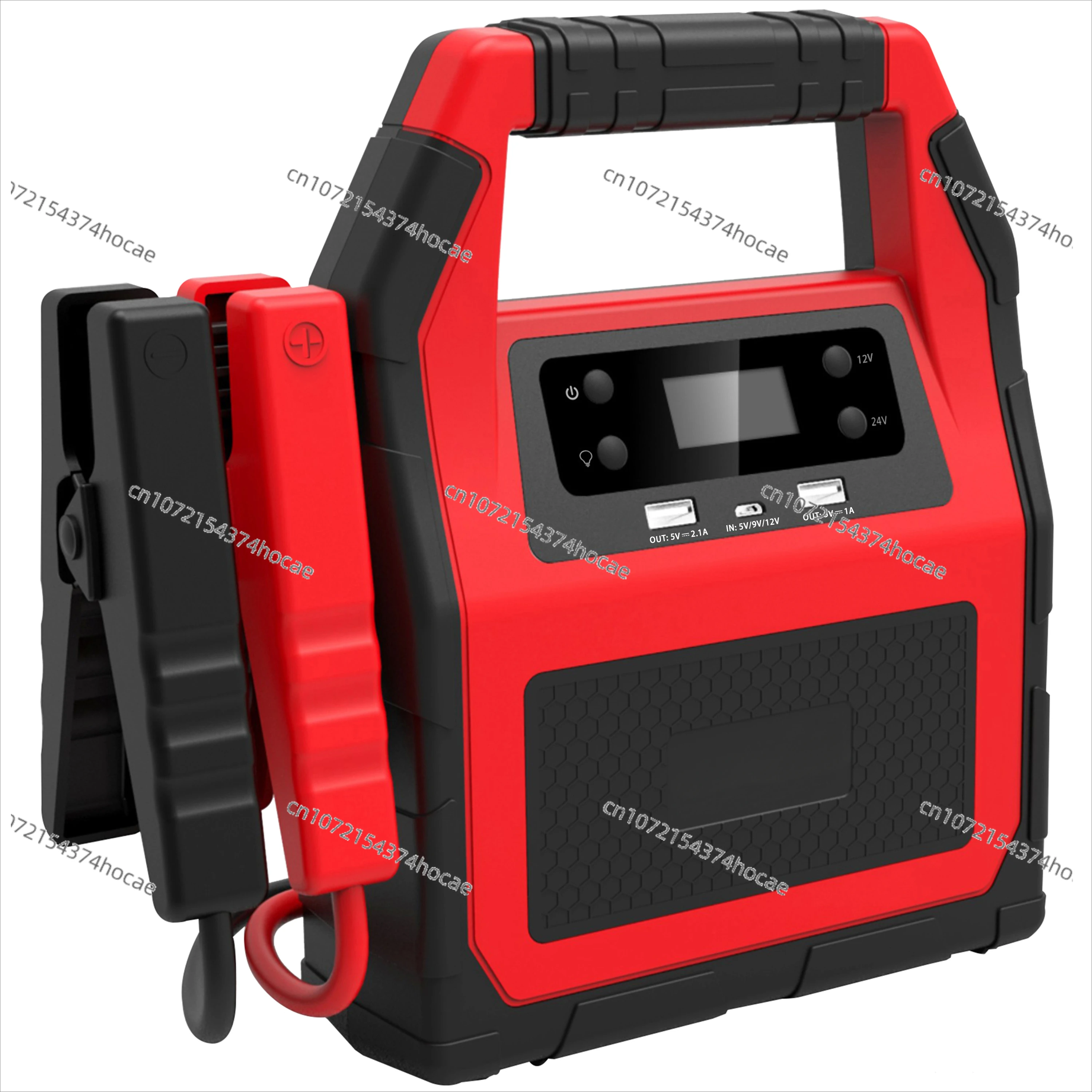 Portable 46800mAh 6000A Peak 12V / 24V Car Jumpstarter Power Bank Jump Starter Ultrasafe Mobile Emergency Mobile LED Flashlight