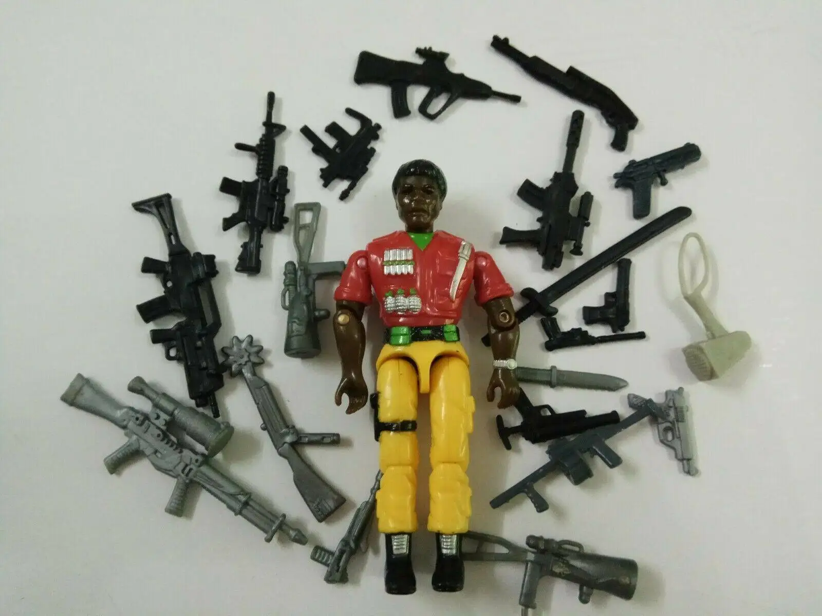 3.75" Gi Joe 5pcs Random Lannad the Corps Soldier W/ 20pcs Accessories Figure