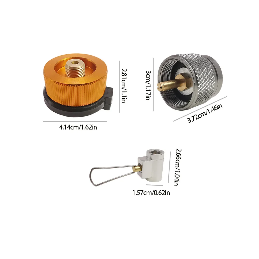 1Pc Camping Stove Adapter Converter Butane Canister Adapter Refill Adapter EN417 Lindal Valve Canister Shifter - view 5