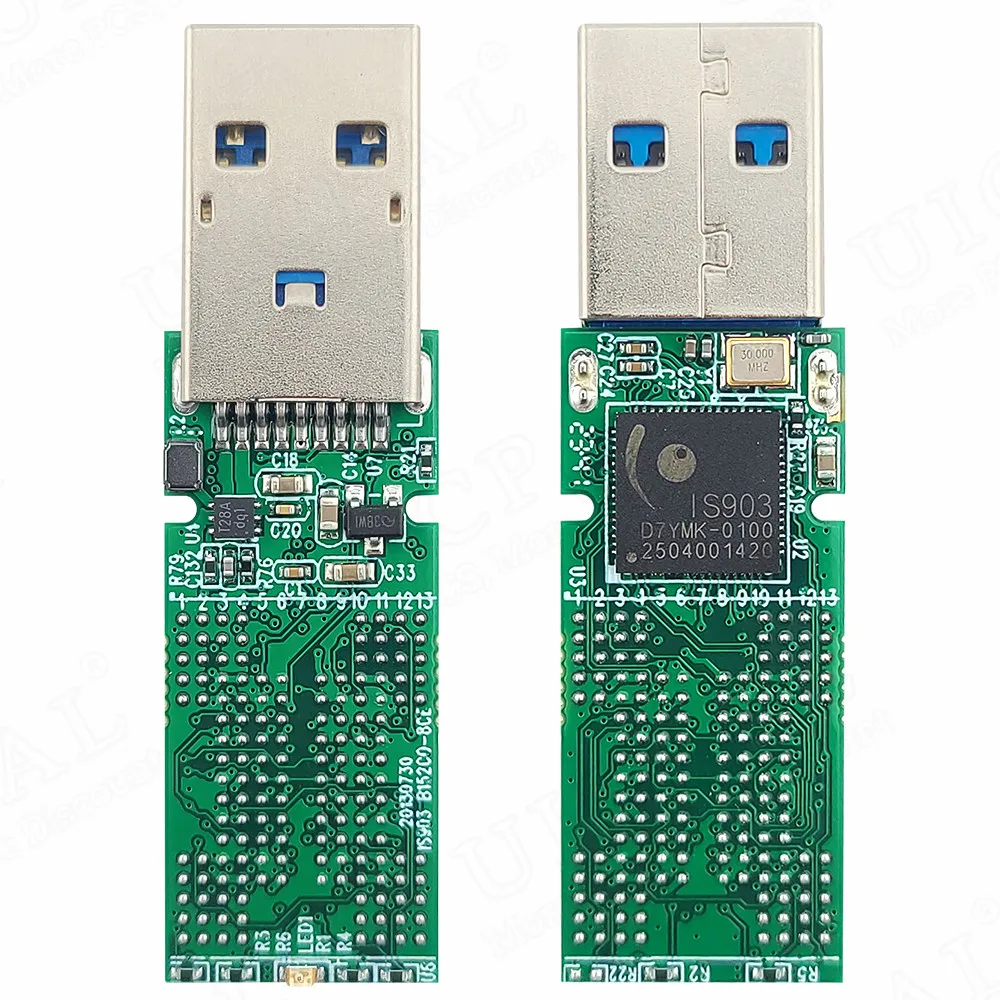 IS903 USB Main Control Board USB3.0 DIY U Disk Double Solder 4CE BGA152 BGA132 BGA136 Chips PCB Main Controller Dual Channel SMD