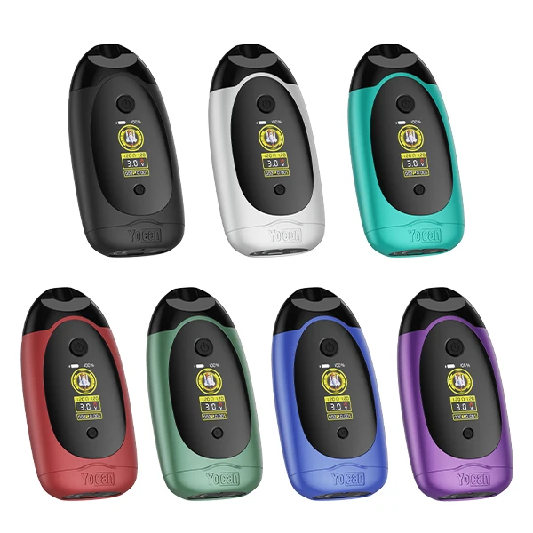 الأصلي Yocan Dubb 510 المرذاذ الملولب 750mAh التحكم في درجة الحرارة مع شاشة LED بطارية خرطوشة مزدوجة لعربات الزيت #2