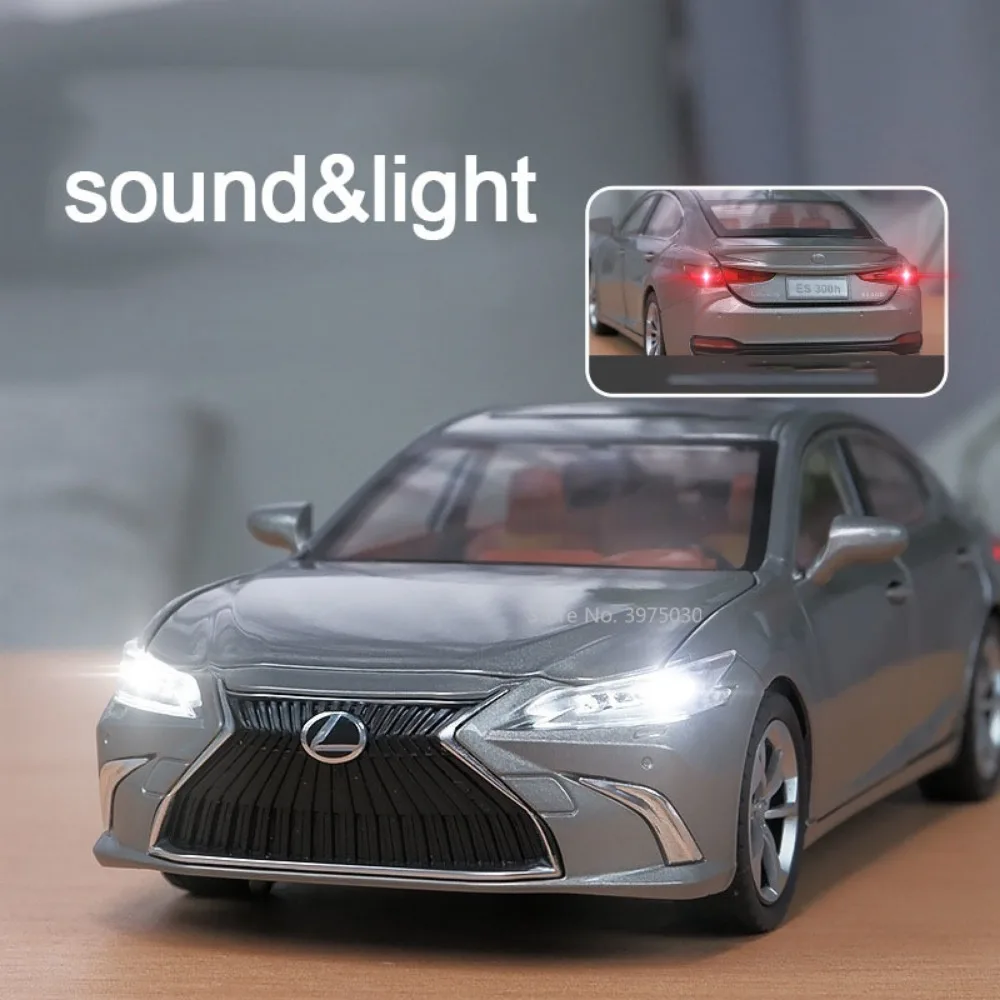 1:24 Alloy Car Model Toys Lexus ES300 Diecast Metal Toy Car Model Pull Back High Simulation Collection Car Toy For Children Gift