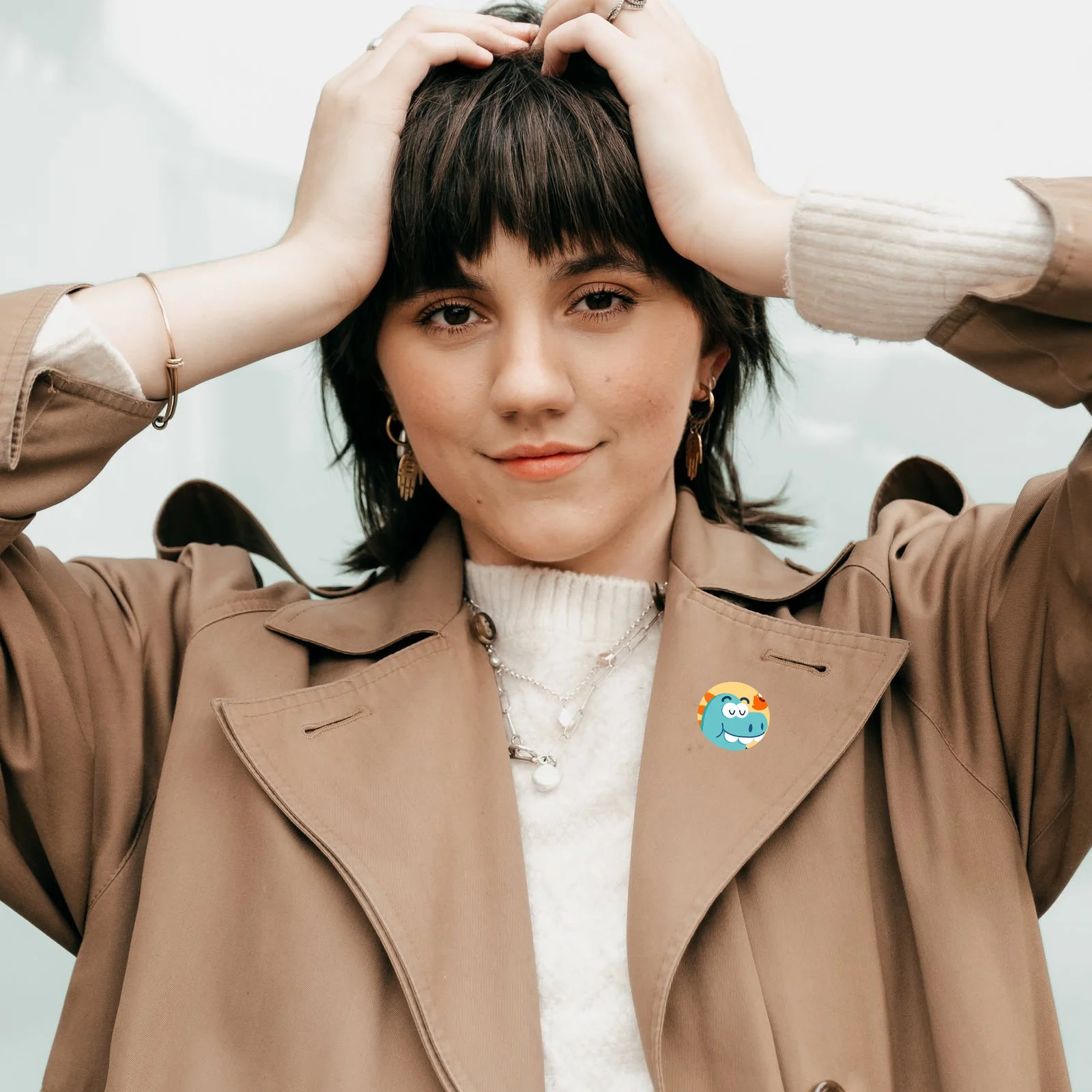 

100 set Blank Badge 32Mm Diy Crafts Button Pin Badges Unfinished For Birthday Gift Travel Souvenir Handmade Decoration Craft