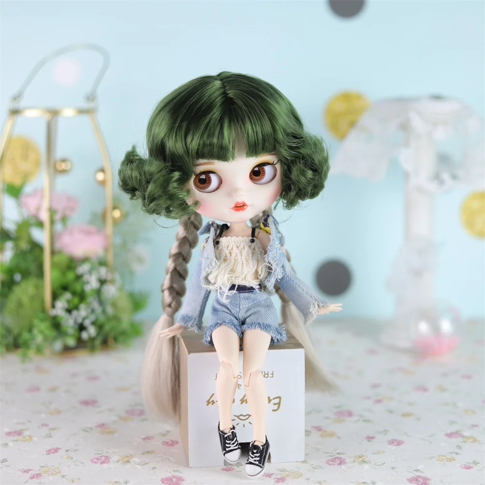 

ICY DBS Blyth doll 1/6 30cm matte face jellyfish hairstyle Nude doll or full set with ABhands special deal for girl gift toy