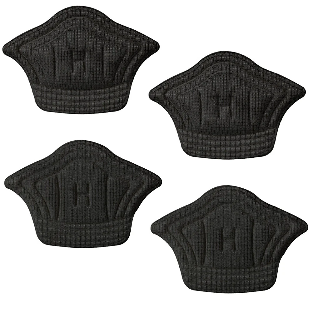 2 قطعة منصات كعب المضادة للاحتكاك إدراج حذاء مريح للأحذية الرياضية عبر تنقش عدم الانزلاق حامي القدمين كعب واقي