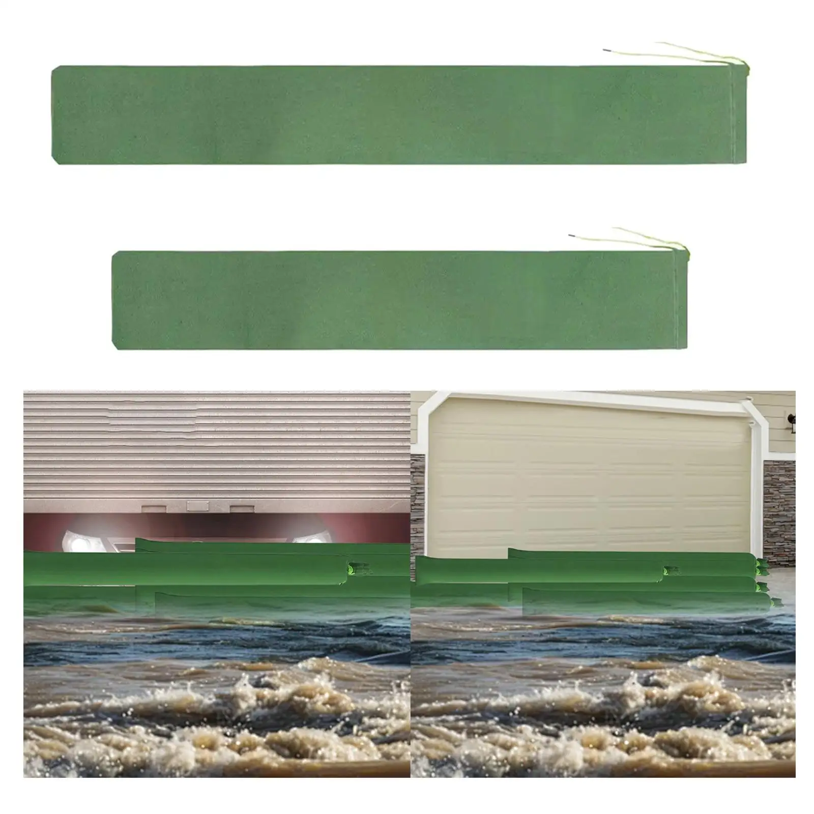 

Длинный мешок с песком для затопления, многоразовый утолщенный барьер для проводки воды для дверей, ворот, гаража, подвала, świetlikówek, лифта, входа