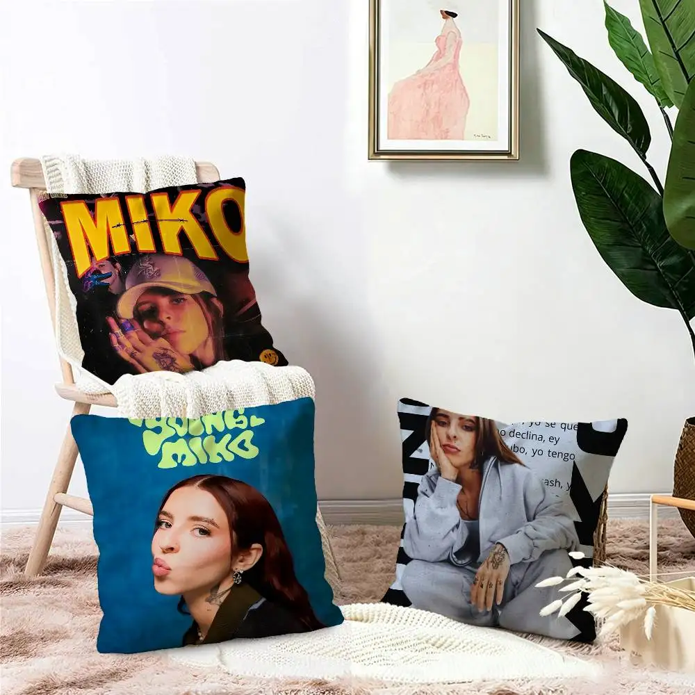 Singer Young Miko Cushion Cover Pillowcase Upholstery Sofa Throw Pillow Home Decor Pillowcas