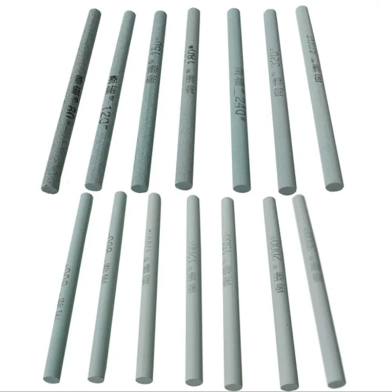 80~3000Grits Round Φ10*150mm Knife Sharpener Whetstone Fine Grinding Polishing Oilstone Strip for Sharpening Knife Stone - view 5