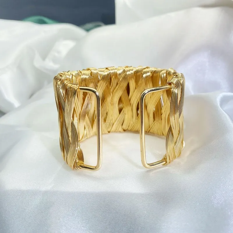 1pcs white freshwater pearl baroque cuff bracelet unique style Bracelet VINTAGE view 4