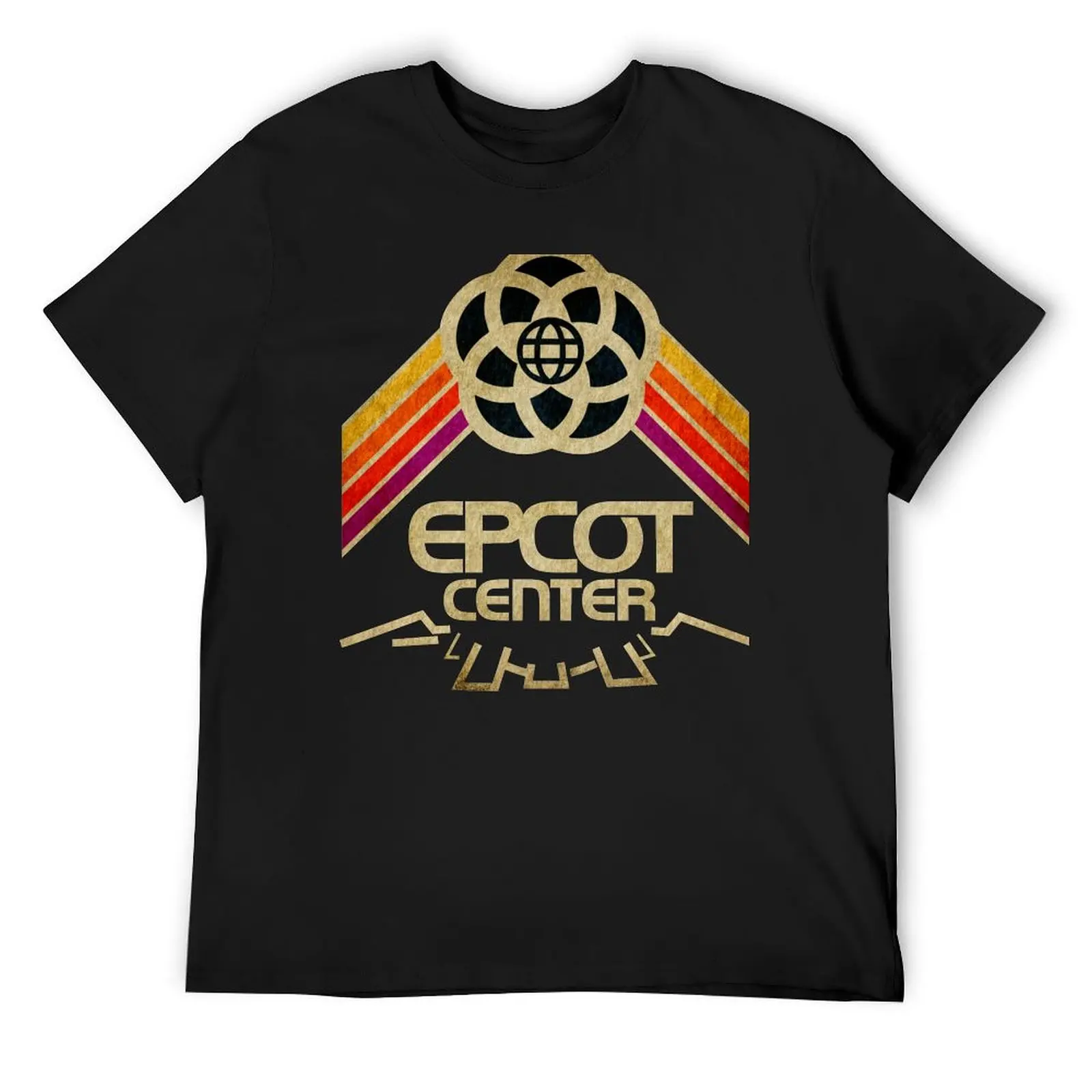 

Epcot Center Distressed T-Shirt graphic t shirt vintage customs korean fashion slim fit t shirts for men
