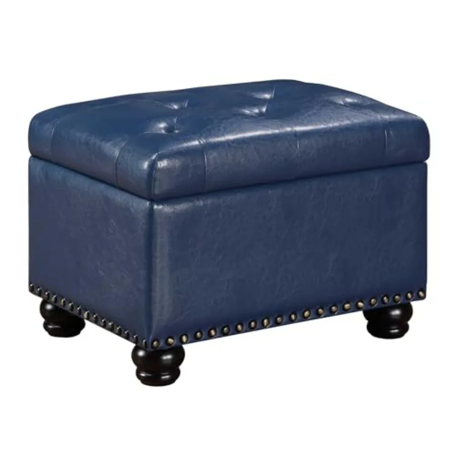 Designs4Comfort 5th Avenue Upholstered Storage Ottoman 24