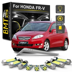 BMTxms 10Pcs For Honda FR-V FRV Edix 2004 2005 2006 2007 2008 2009 2010 Car LED Interior Light Bulb Kit Dome Trunk Vehicle Lamp