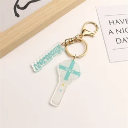 KPOP Keychain SOOBIN YEONJUN BEOMGYU Acrylic Keychain Light Stick Pendant Keyring Bag Accessories TAEHYUN HUENINGKAI MOA Gift