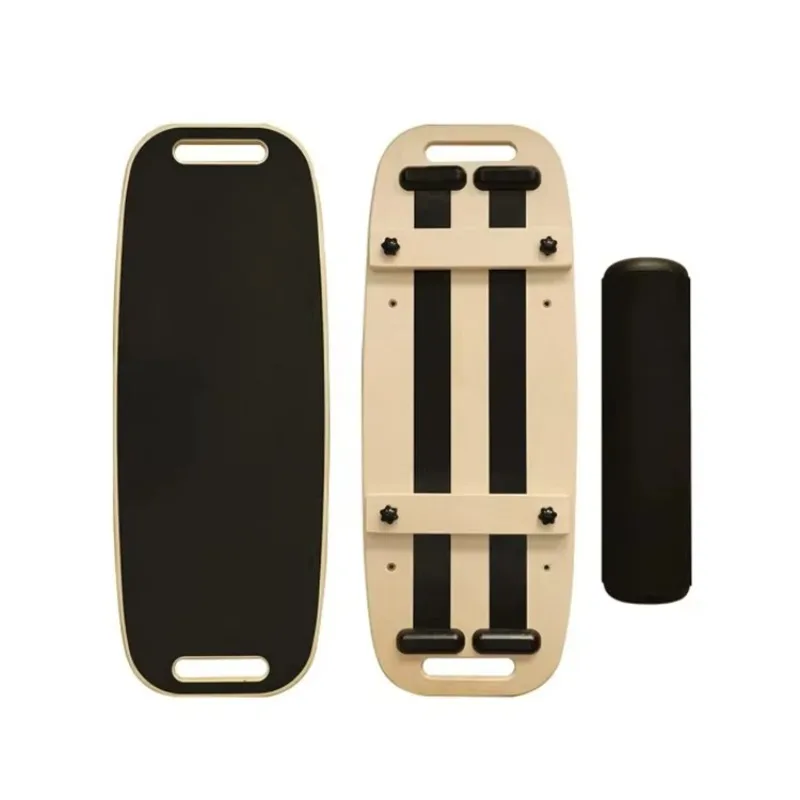 لوح توازن اللياقة البدنية المشهور للتمارين الرياضية، لوح هزاز خشبي للتوازن الأساسي ورياضات ركوب الأمواج #2