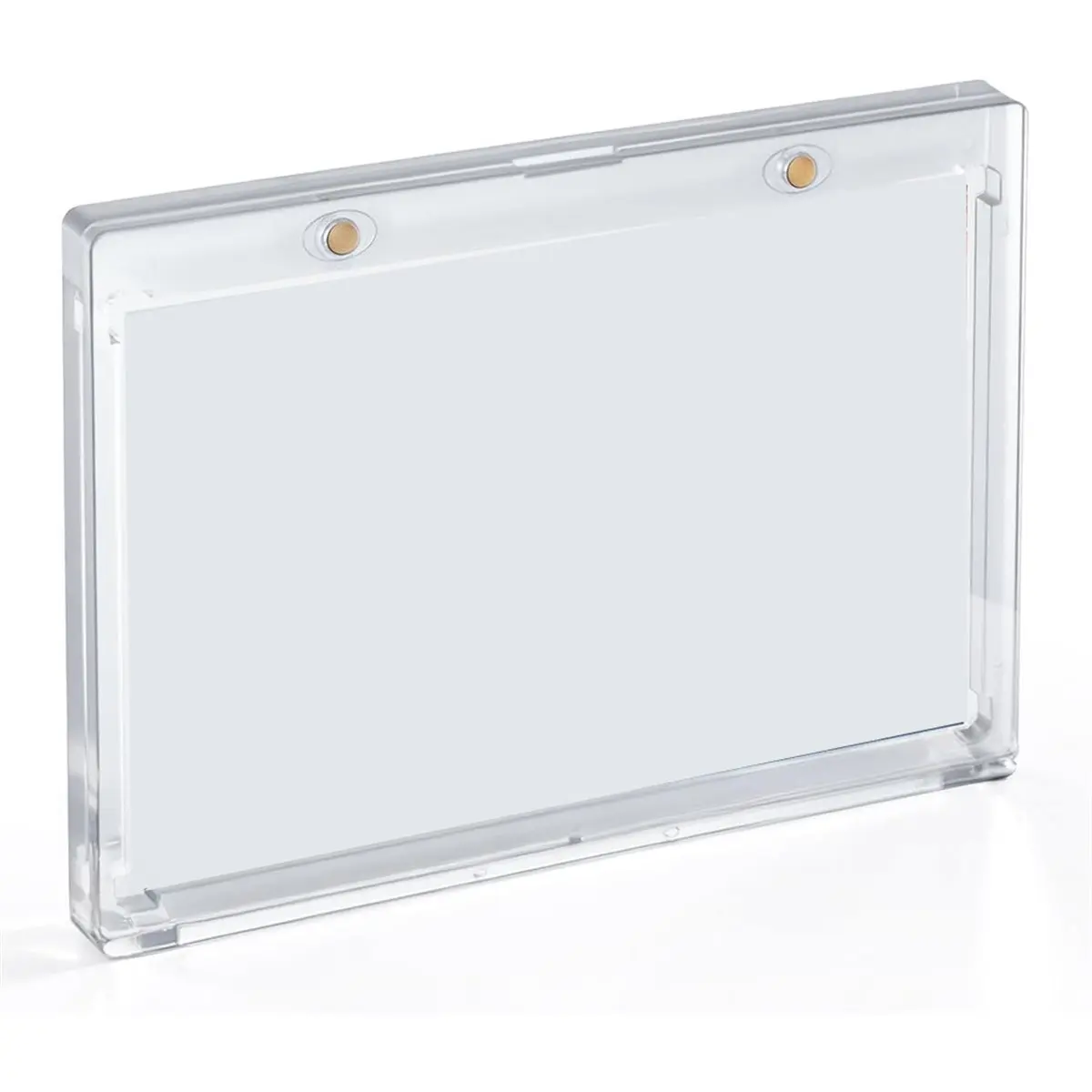 Homegood 5 Pack 175pt Vertical Booklet Magnetic Card Holder, One Touch Card Case Holder for Trading Cards, Baseball Card Holder