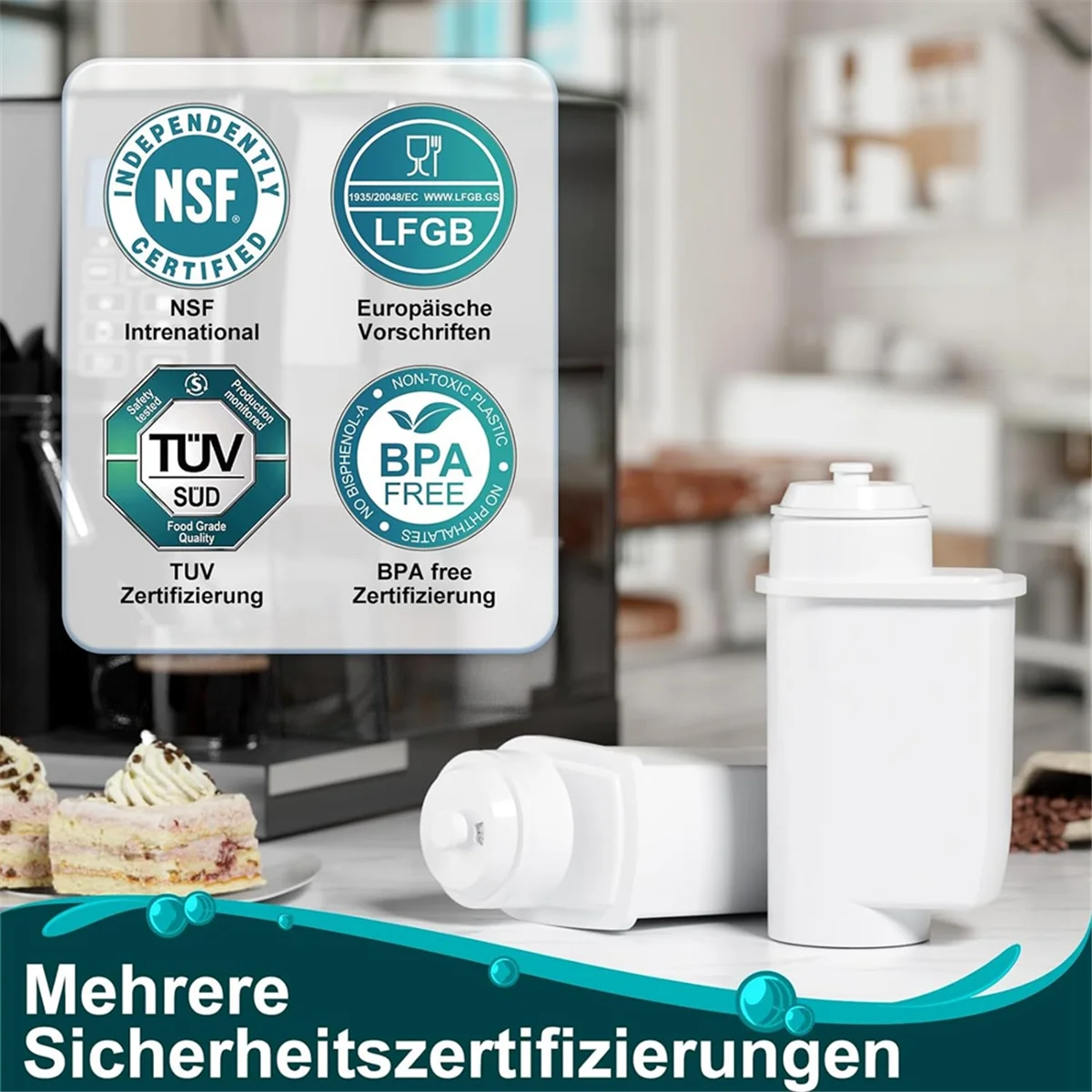 

Популярный фильтр для воды для серии Siemens EQ, EQ3/EQ6/EQ9, EQ500, S700, фильтр для воды, кофемашина для Bosch Vero TZ70003/TCZ7003