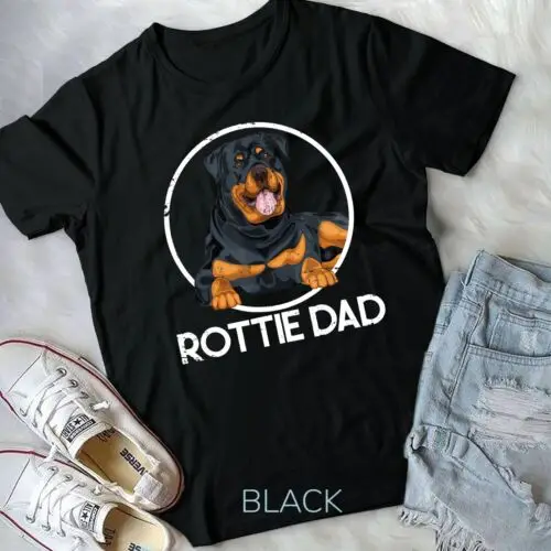 

Rottie Dad Rottweiler Unisex T-shirt