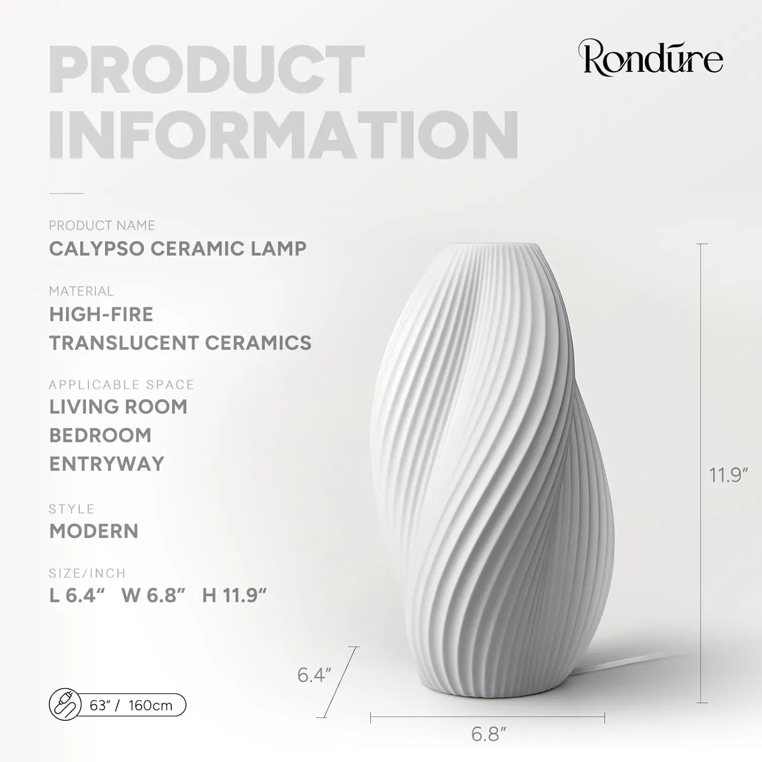 Lampada da tavolo moderna in ceramica, lampade da comodino dimmerabili per camera da letto e soggiorno, paralume bianco traslucido con illuminazione calda