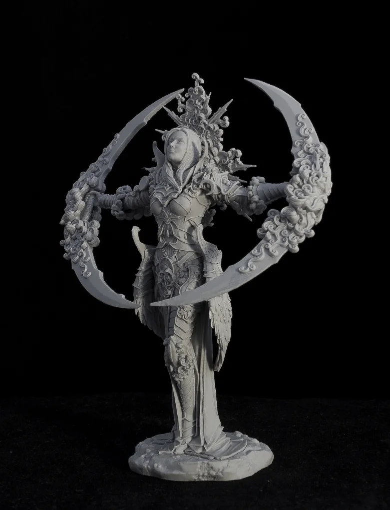 

1/18 ANCIENT SOLDIER woman fantasy stand Resin figure Model kits Miniature soldier Unassembled Unpainted