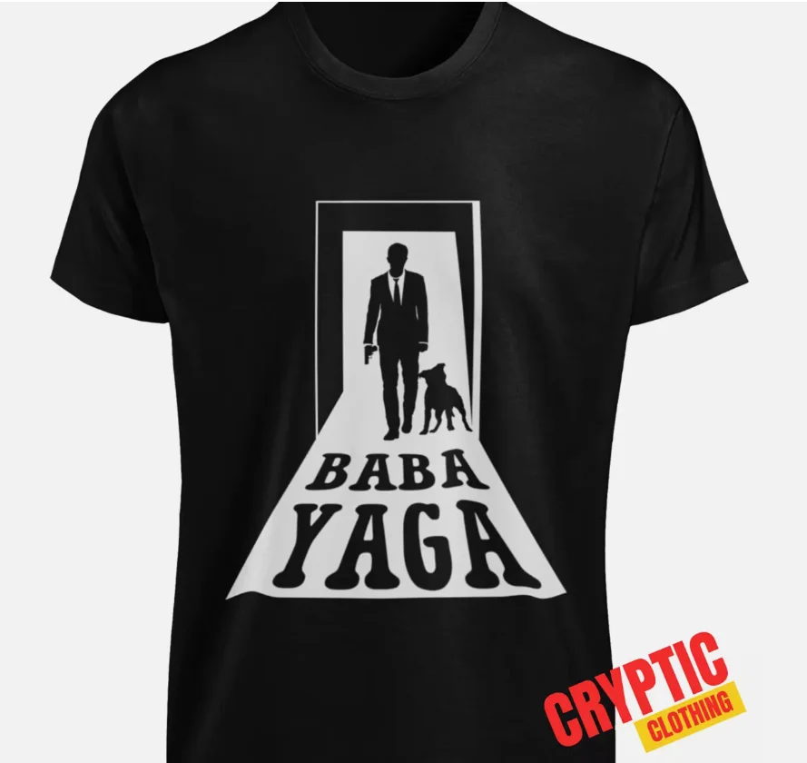 John Wick Baba Yaga T SHIRT S-3XL The Boogeyman Pitbull Dog Graphic GIFT TEE