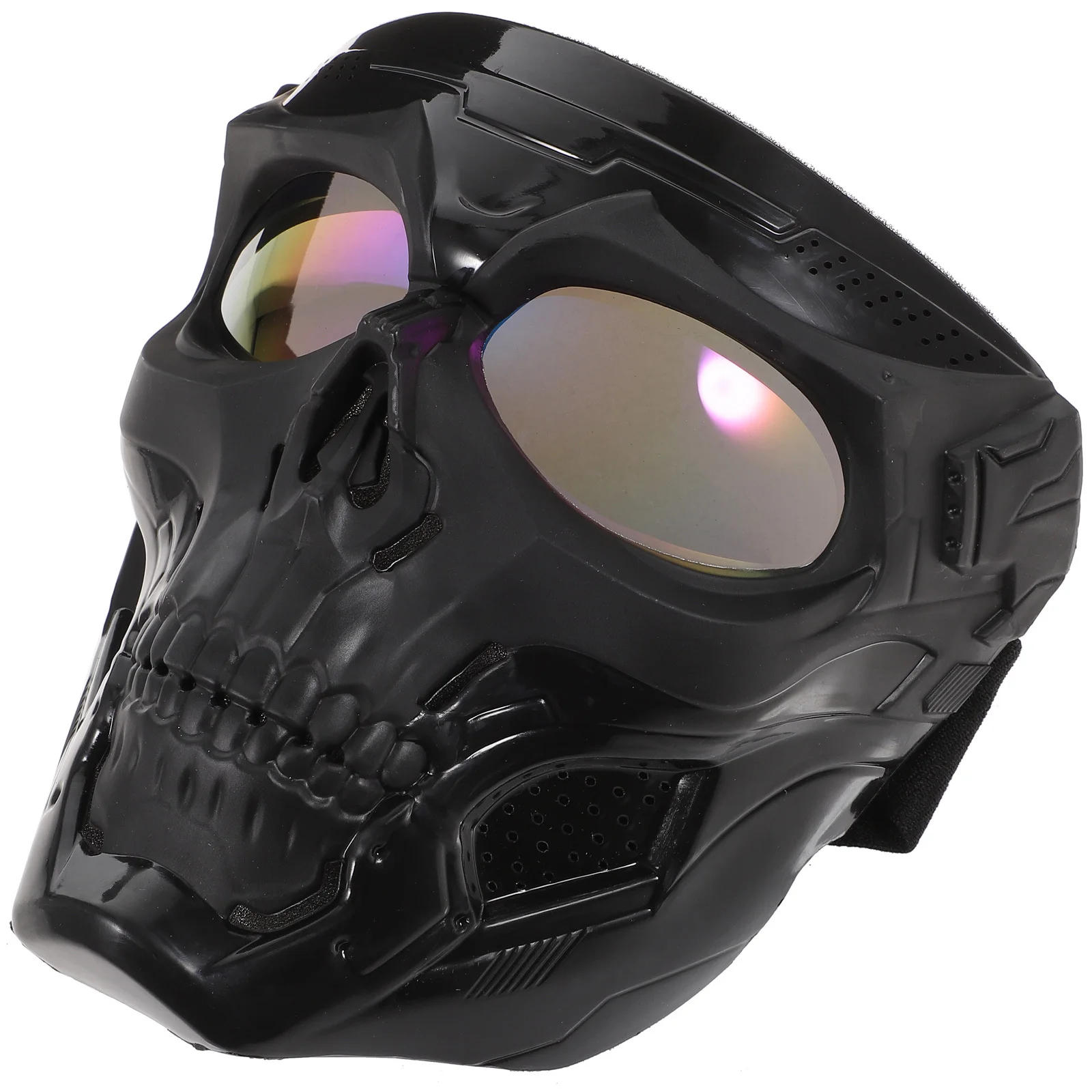 

1pcs Motorcycle Goggle Skull Mask For Men Wear-Resistant Anti-Glare Uv Protection Riding Cycling Skiing Halloween Cosplay Party