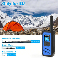 2/3/4 pcs AWANFI Two-Way Radio, Portable and Dourable Long Range Walkie Talkie for Hunting and Outdoor Use