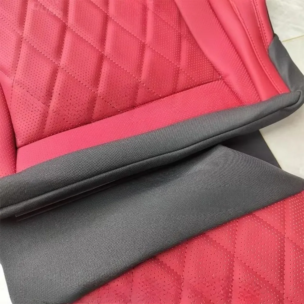 Custom Nappa Leather Car Seat Covers For G Class W463 W464 G63 G500 Full Set Diamond Interior Seat Protector