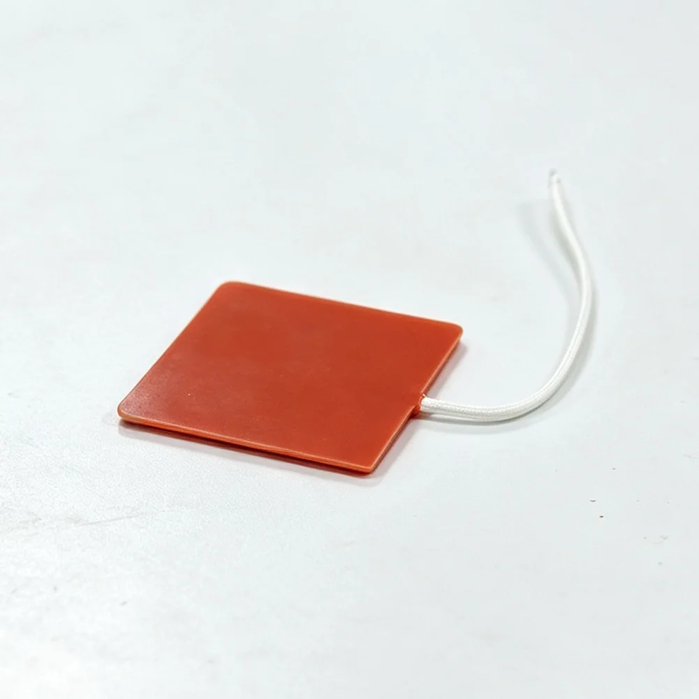 Soft Bendable 12V 30W Silicone Heater Pad Fast Thermal Conductivity Heating Mat Multi‑scene Use For Mechanical Device Warm Up