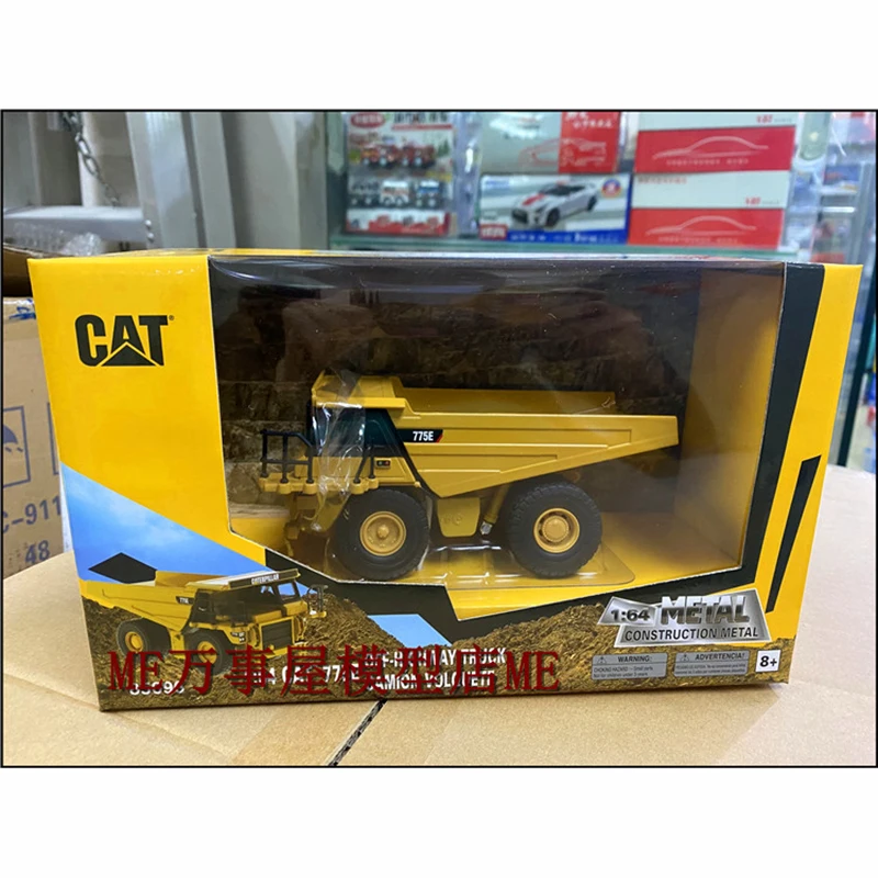 New Diecast 1:64 Scale CAT 775E Dumper Engineering Vehicle Alloy Truck Model Adult Collection Display Ornament Gift