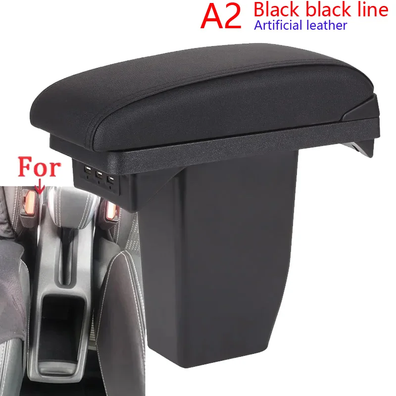 Voor Peugeot 2008 Armsteun doos 2012-2018 Auto Opbergdoos Met USB Opladen Auto Retrofit Onderdelen Interieur Details Auto accessoires