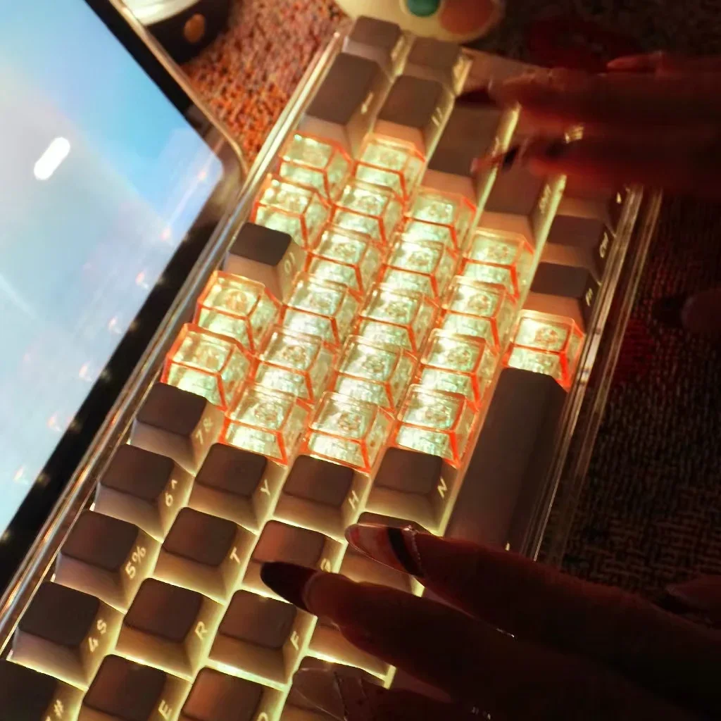 

Love Keycap Материал ПК Оригинальная высокоадаптируемая клавиатура с магнитной осью