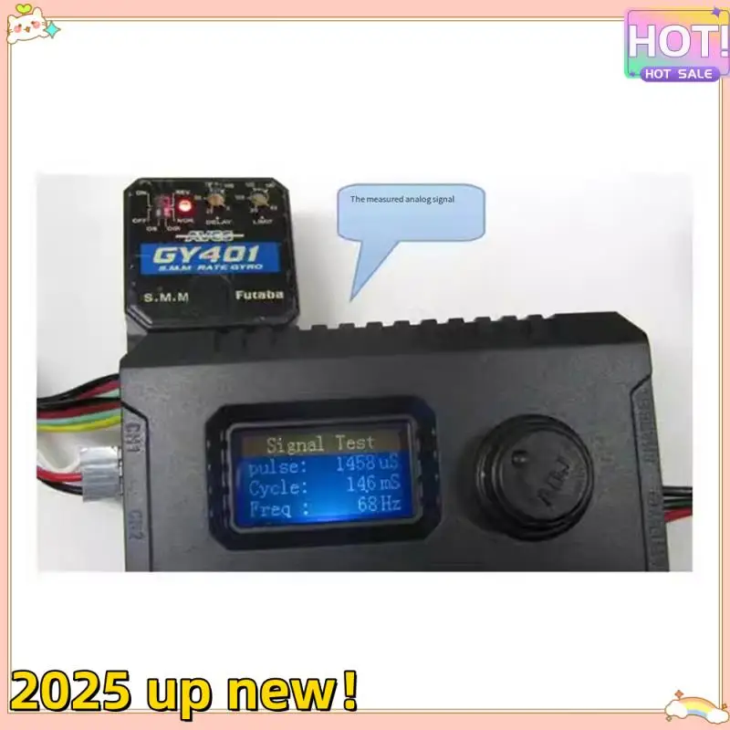 

Classy-TL80 RC Servo Tester Multi-Function Programmable Digital Steering Gear Performance For RC Robot Helicopter Car Servo