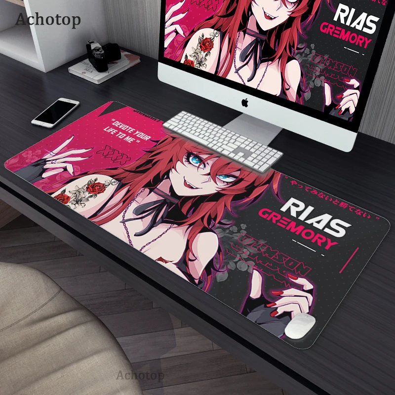 Cute Gaming Mouse Pad Anime Large Computer Mousepad Speed 900x400MM Overlock Edge Cool Cartoon XXL Keyboard Desk Mice Gamer Mat