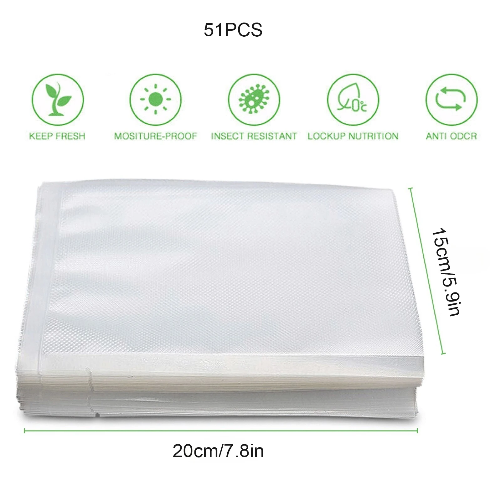 50PCS/Lot BPA-Free Vacuum Food - Meal Prep Vacuum Seal Containers recension och pris