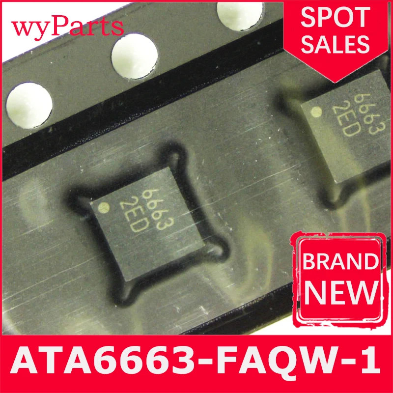 Transistor HALF IC, novo, 1 pc por lote, ATA6663-FAQW-1 ATA6663 6663