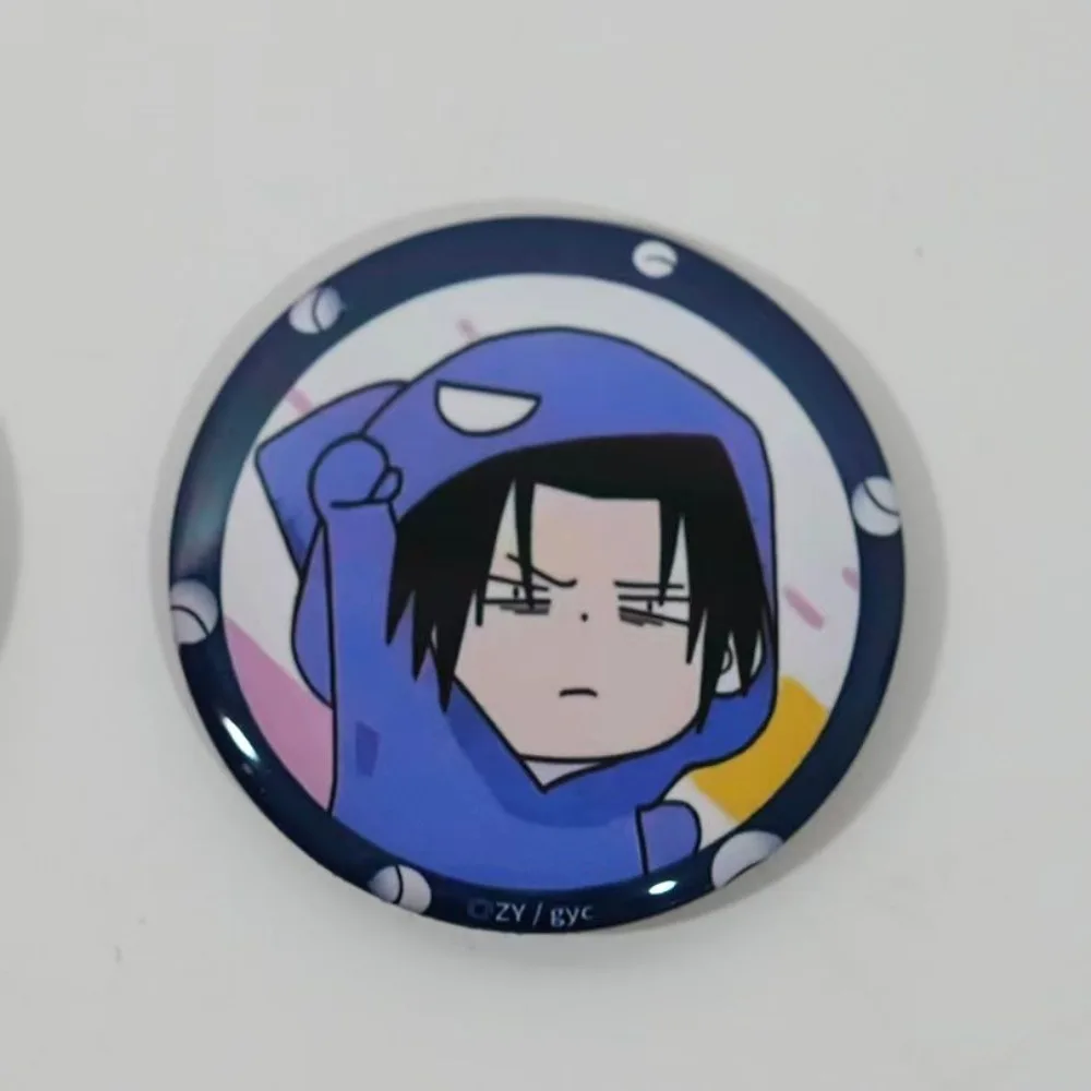 Uchiha Sasuke Acrylic Stand Figure Naruto Anime Peripherals Fashion Delicate Desktop Ornament A Set of Standing Badges Gifts