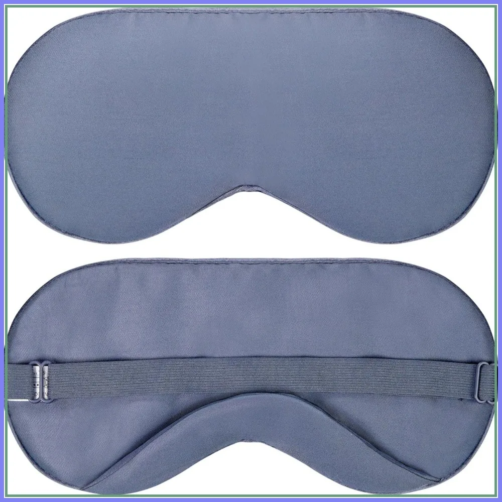 

Bamboo Sleep Mask - Blackout Eye Cover with Adjustable Strap for Women & Men