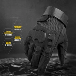 DulGloves-Gants de sport à écran tactile pour hommes, mitaines légères, chasse en plein air, randonnée, saut Airsoft, tir complet au doigt