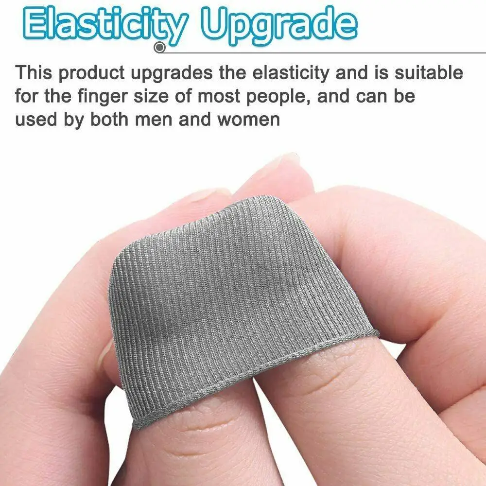 كم ألعاب من ألياف الفضة الإسترلينية ، يمنع عرق اليد ، خياطة يدوية قابلة للتنفس ، أكمام قفازة تعمل باللمس للهاتف المحمول